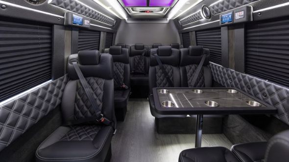 carlsbad 15 passenger sprinter van interior