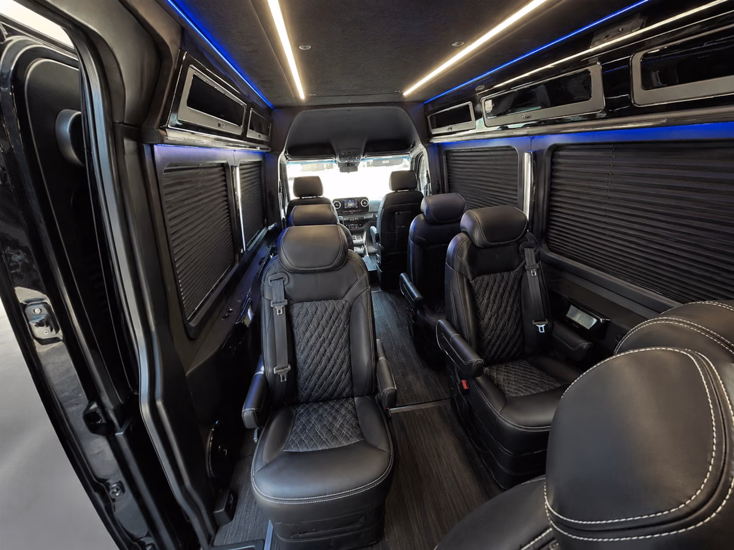 carlsbad 10 passenger sprinter van inside