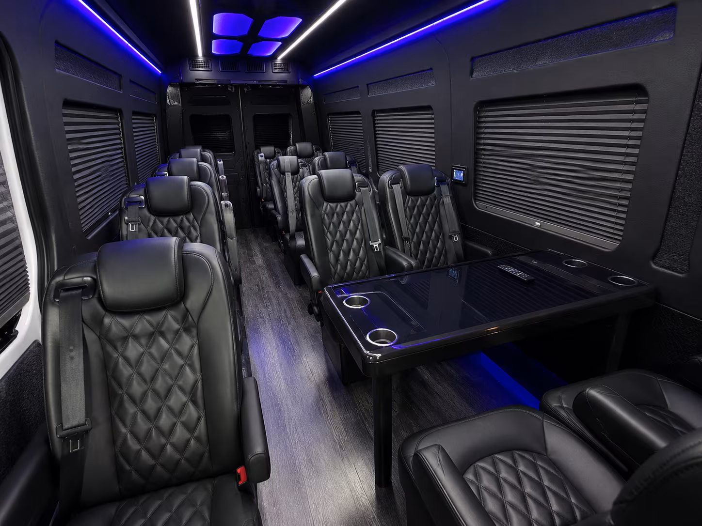 carlsbad 15 passenger sprinter van inside