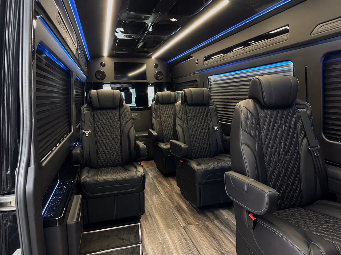 carlsbad 15 passenger sprinter van interior