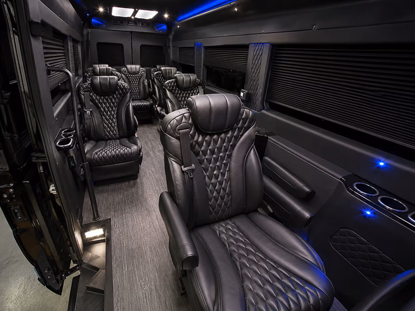 carlsbad 20 passenger sprinter van interior