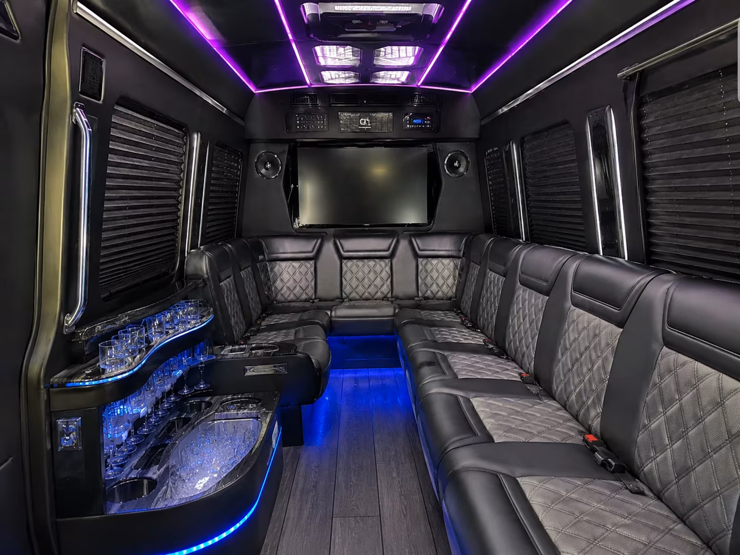 carlsbad sprinter limousine interior