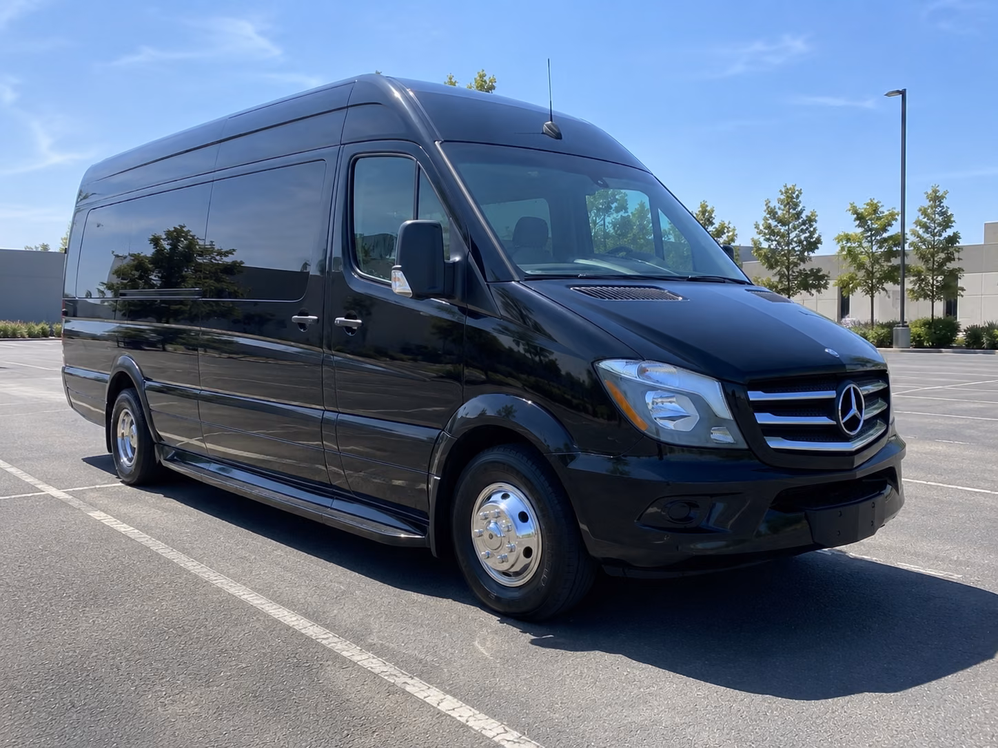 parent coordinated carlsbad prom sprinter van bookings with a set pickup and return time
