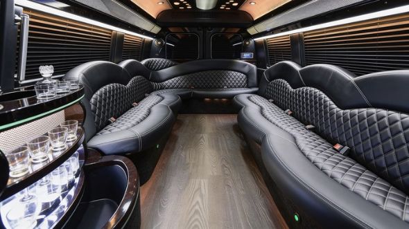 sprinter limousine inside carlsbad